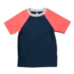 Tea Collection Boys Coral | Navy Rashguard size: 4T